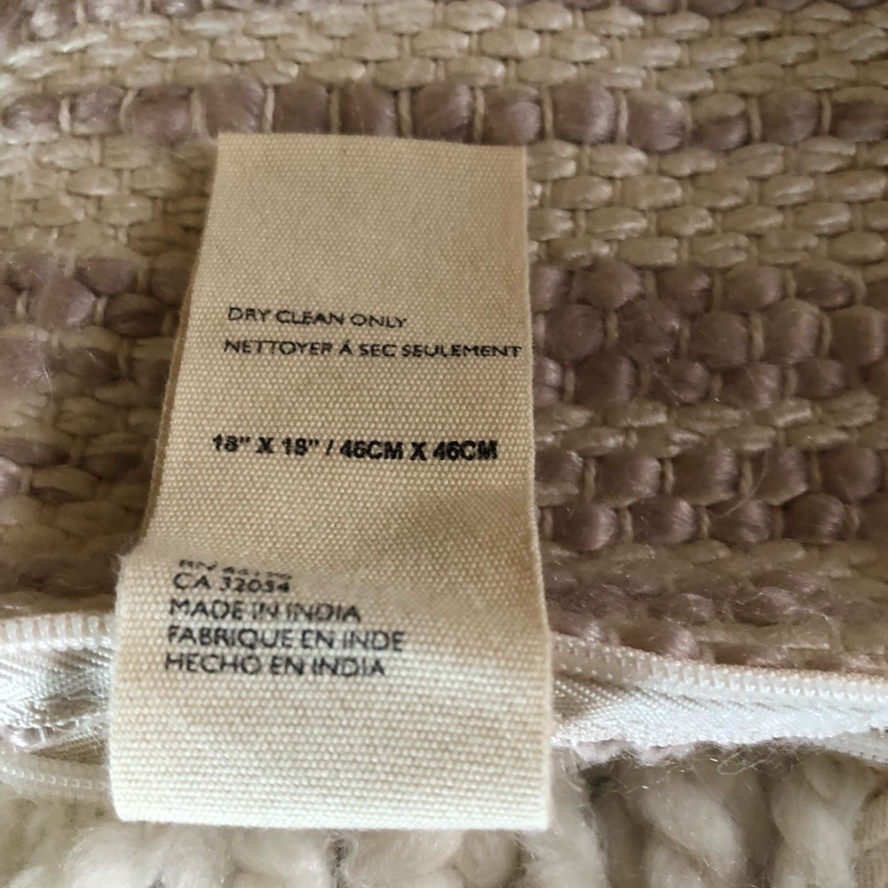 Lot 3 Anthropologie Wool Pillow Shams Tammy Kanat - Picture 7 of 15